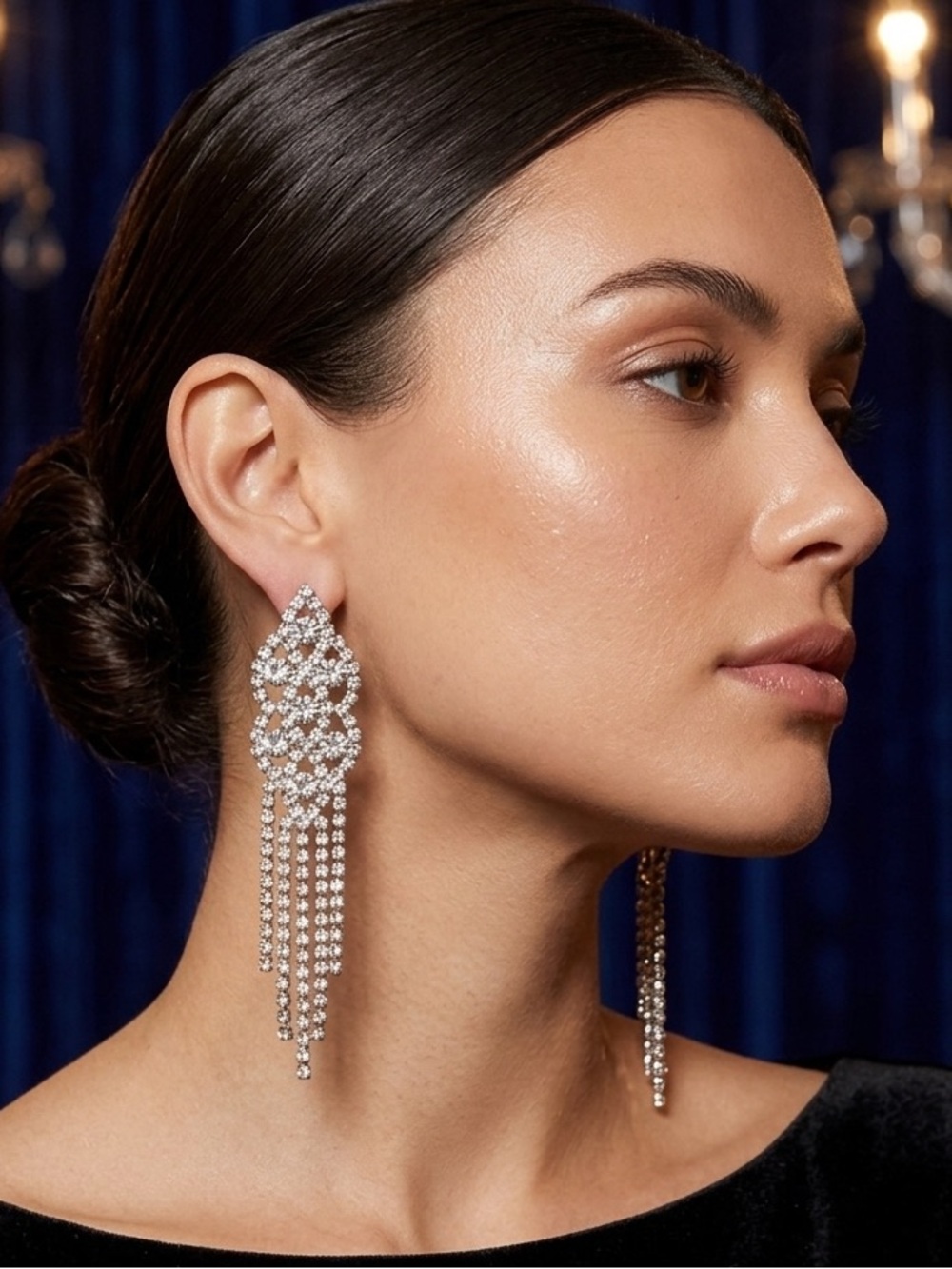 😍💎 Rhinestone Dangle Earrings